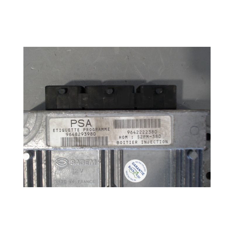 CALCULATEUR MOTEUR CITROEN C3