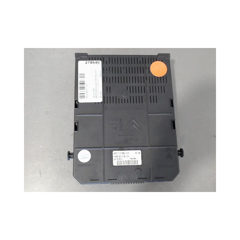 BOITIER GESTION HABITACLE PEUGEOT 307