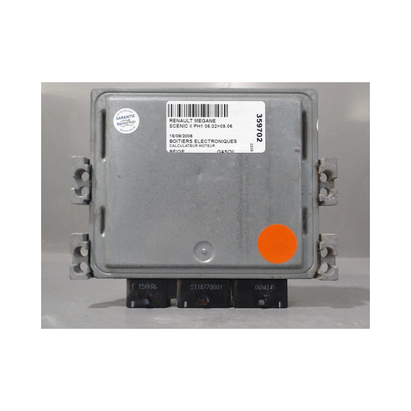 CALCULATEUR MOTEUR RENAULT SCENIC II PH1 02-06