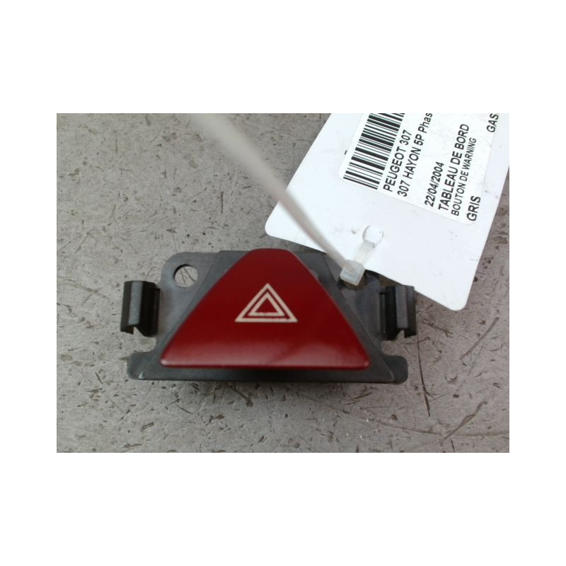BOUTON DE WARNING PEUGEOT 307