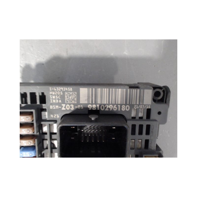 BOITE A FUSIBLES CITROEN C4 PICASSO 007-