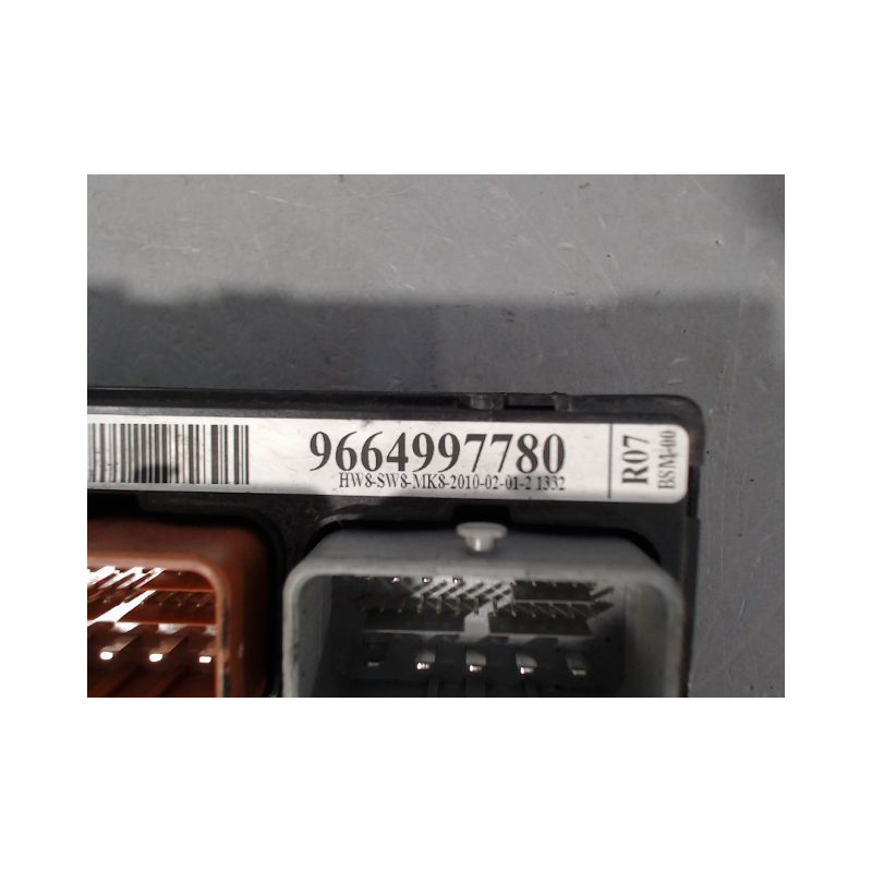 BOITE A FUSIBLES CITROEN C3 2009-