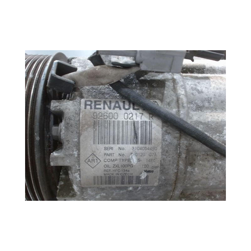 COMPRESSEUR AIR CONDITIONNE RENAULT CLIO