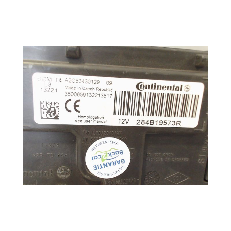 BOITIER GESTION HABITACLE RENAULT CLIO