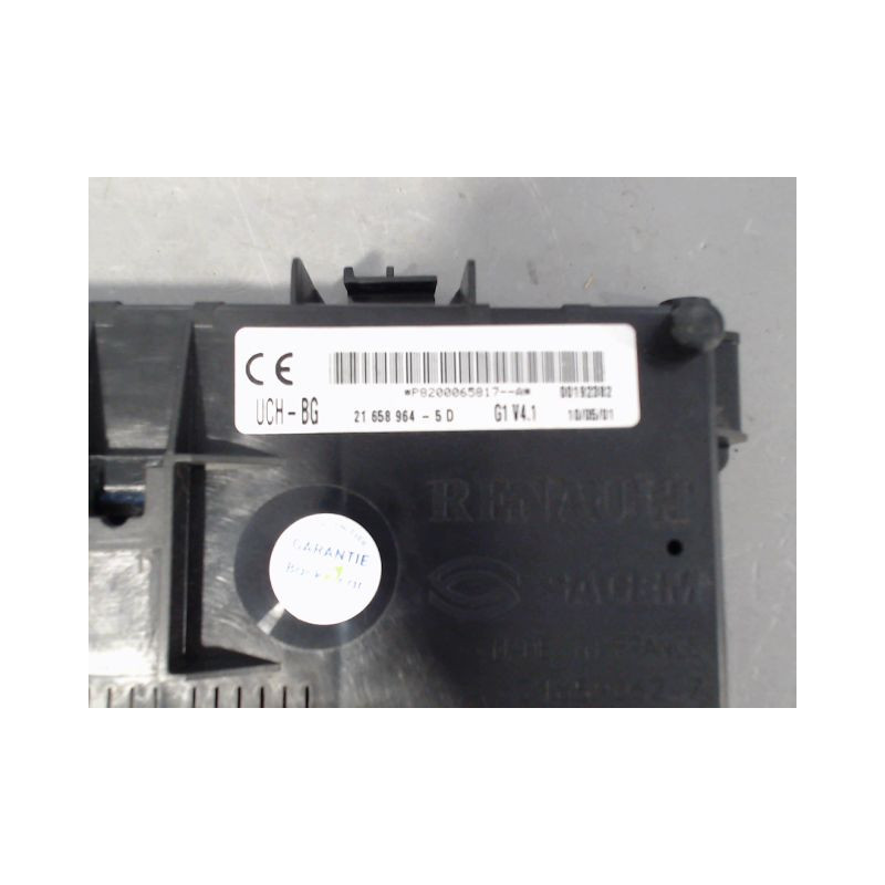 BOITIER GESTION HABITACLE RENAULT CLIO
