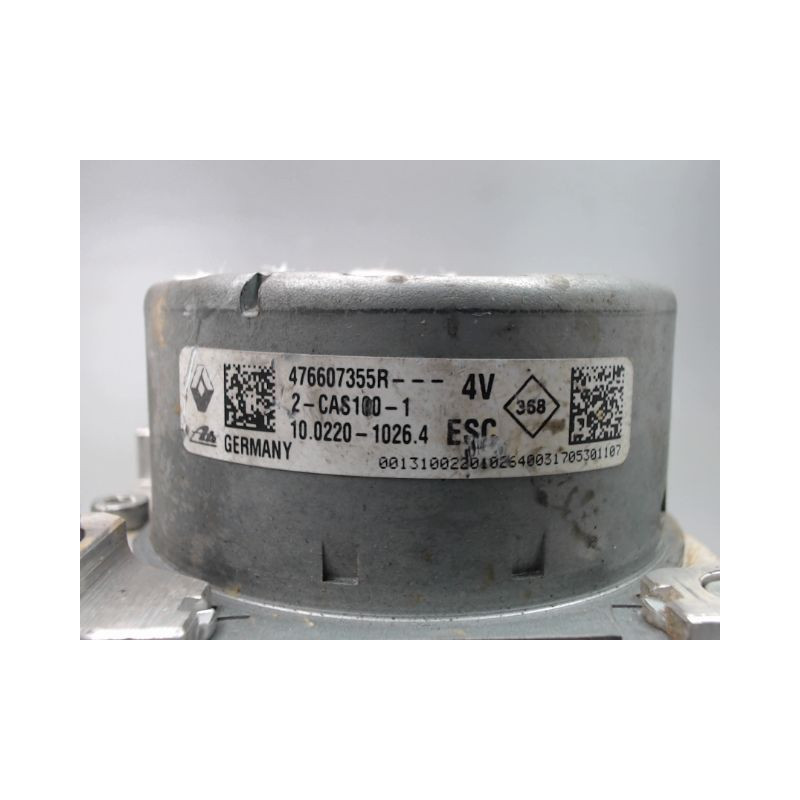 UNITE HYDRAULIQUE ABS RENAULT MEGANE IV PHASE 1 2015-