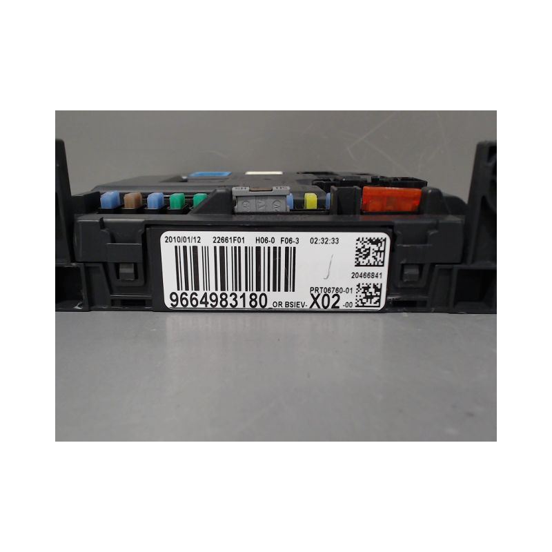 BOITIER GESTION HABITACLE CITROEN C3