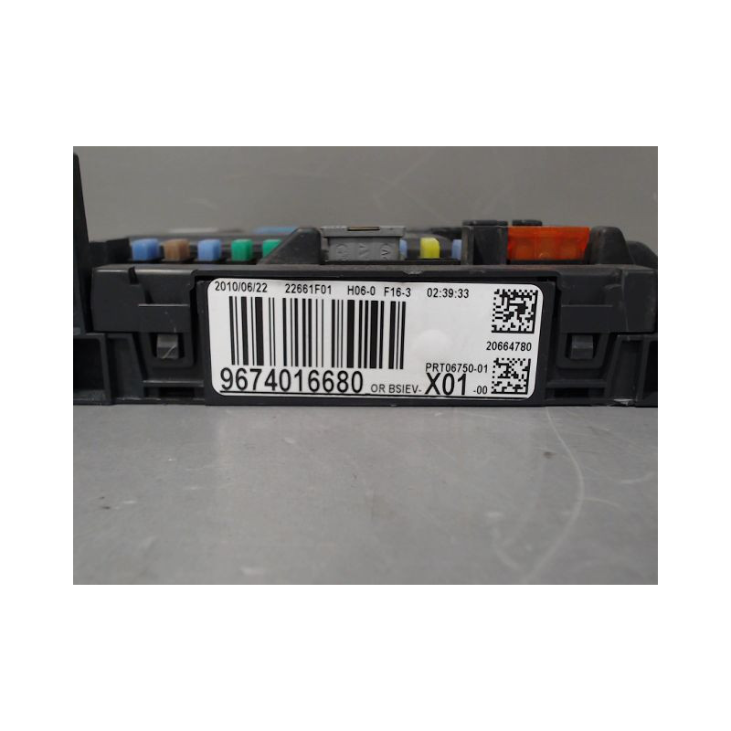 BOITIER GESTION HABITACLE PEUGEOT 207