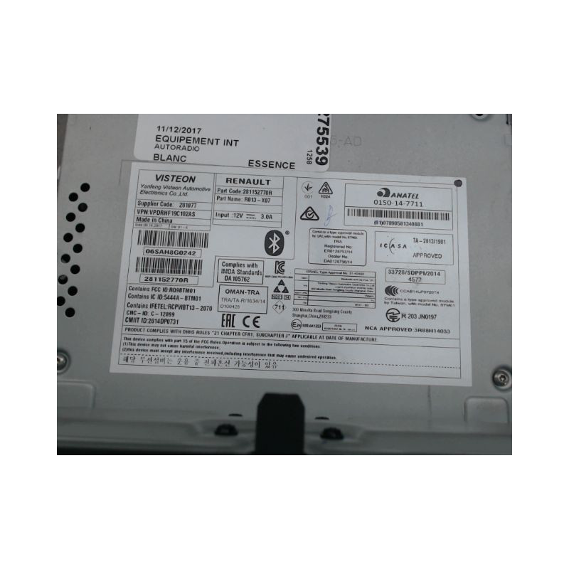 AUTORADIO RENAULT TWINGO