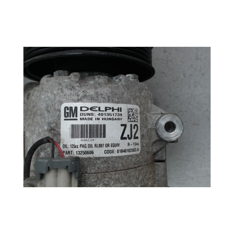 COMPRESSEUR AIR CONDITIONNE OPEL ASTRA