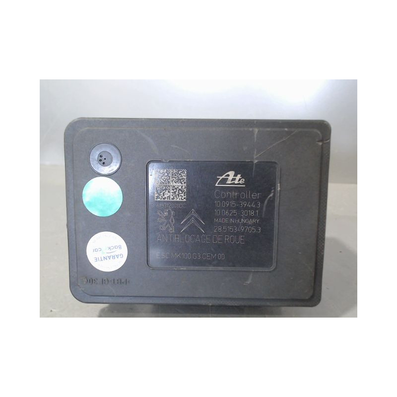 UNITE HYDRAULIQUE ABS CITROEN C3 II Phase 2 (A51) 2013-2016
