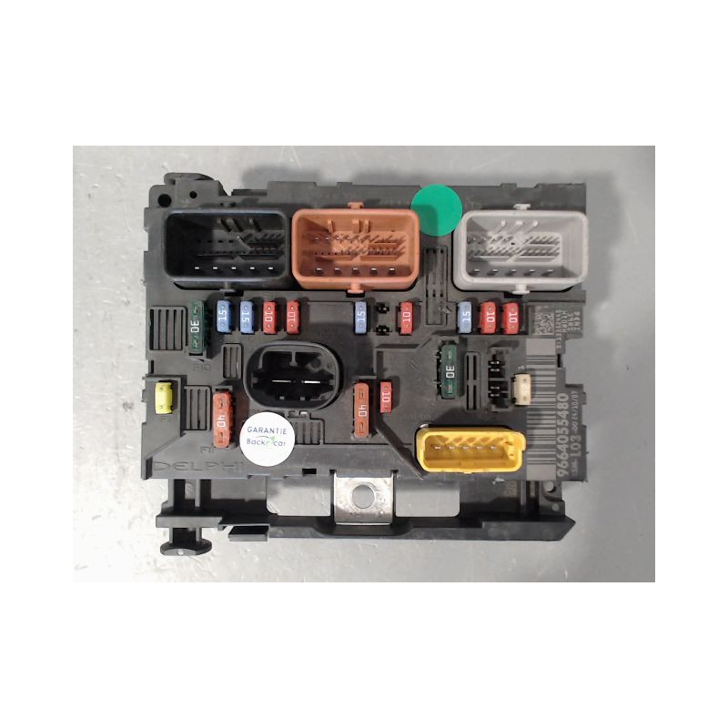 BOITE A FUSIBLES CITROEN C3 I Phase 2 2005-2010