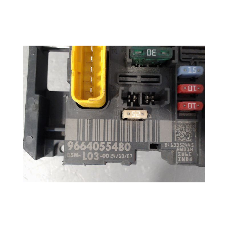 BOITE A FUSIBLES CITROEN C3 I Phase 2 2005-2010