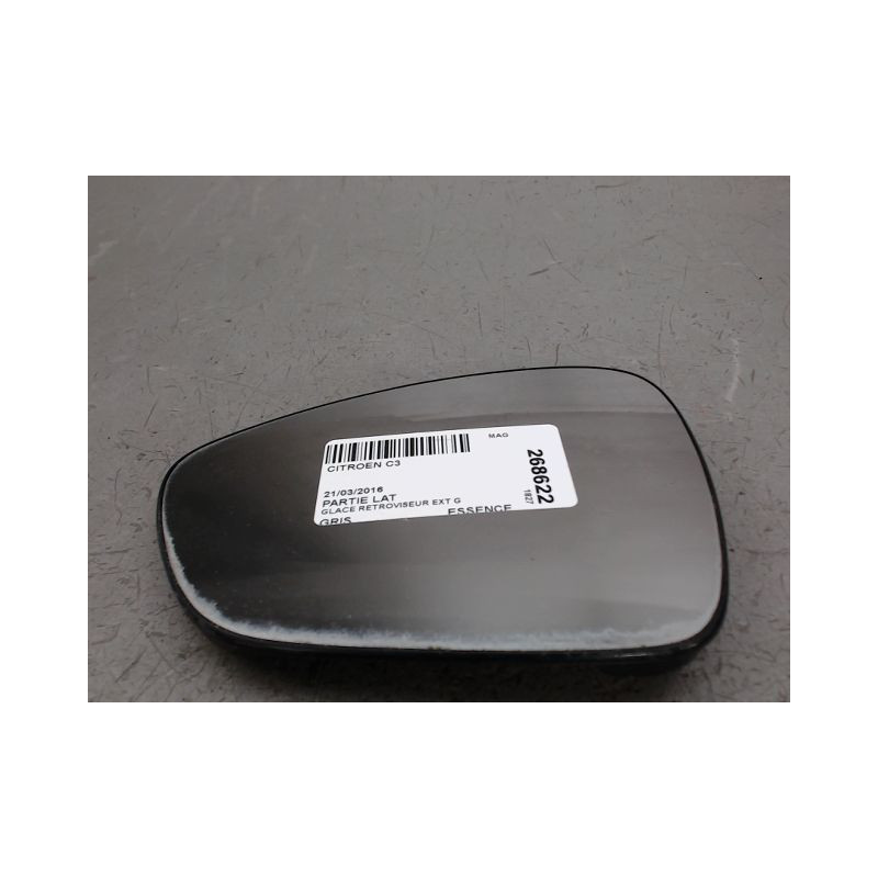 GLACE RETROVISEUR EXT G CITROEN C3