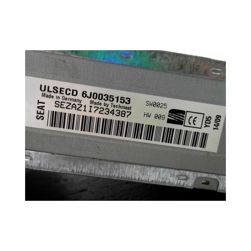 AUTORADIO SEAT IBIZA IV Phase 1 (6J) 2008-2012