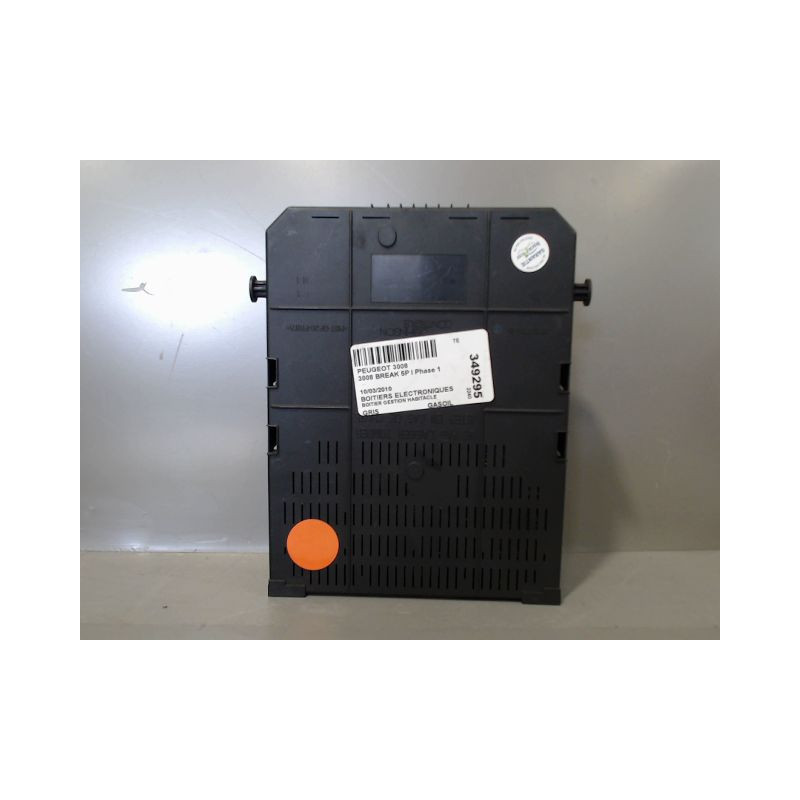 BOITIER GESTION HABITACLE PEUGEOT 3008 BREAK I Phase 1 2009-2013