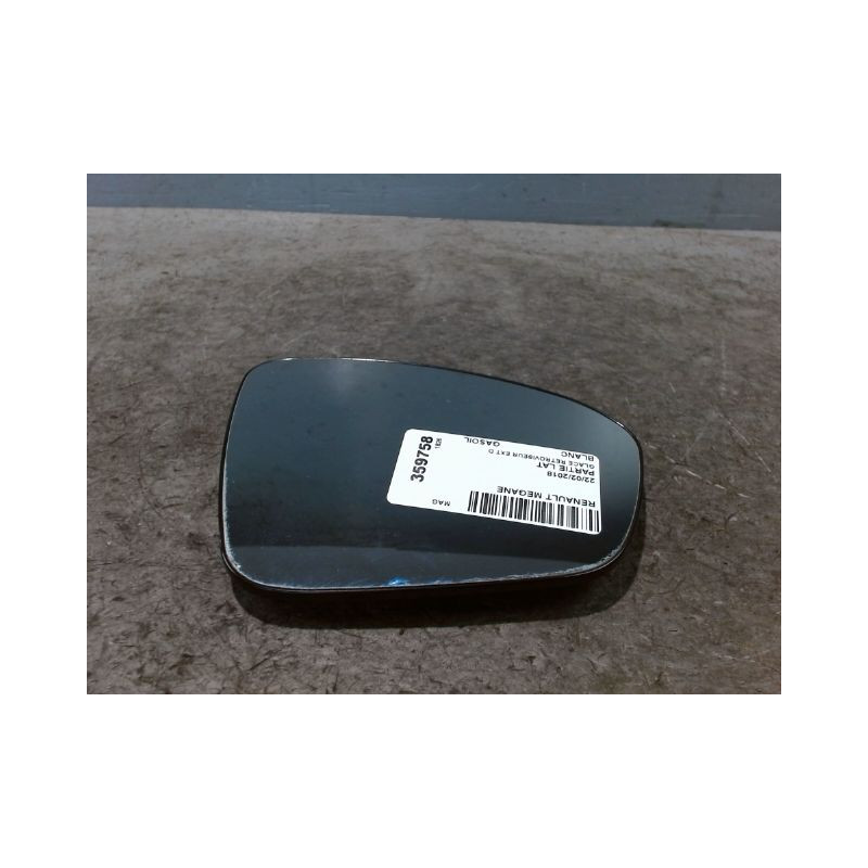 GLACE RETROVISEUR EXT D RENAULT MEGANE