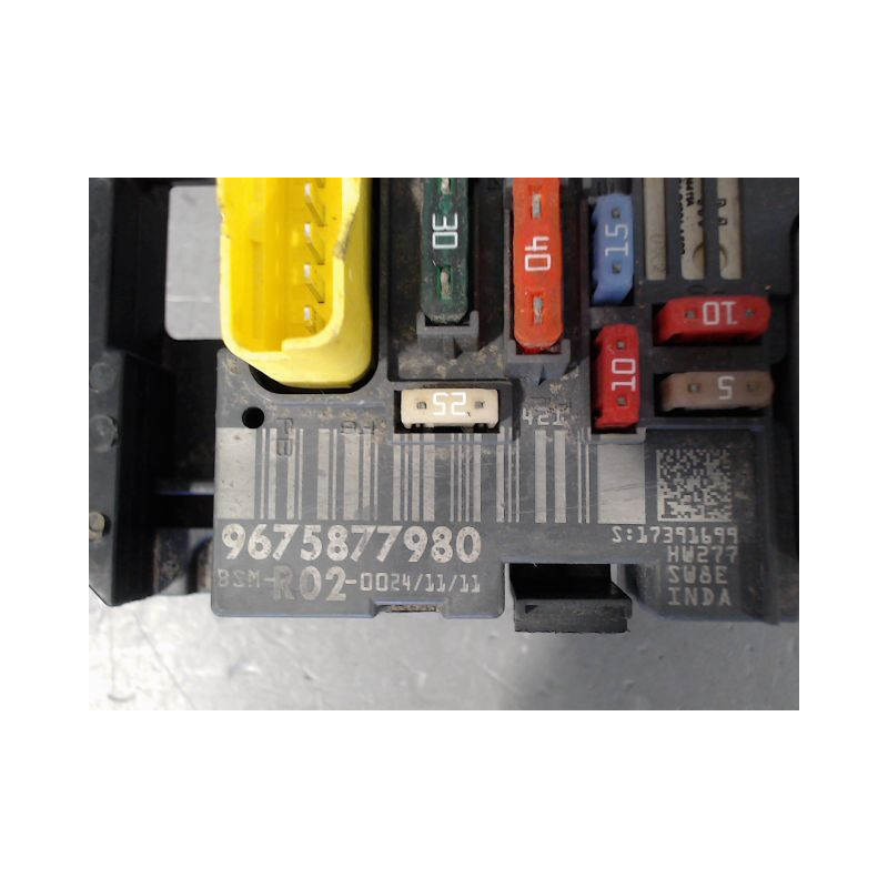 BOITE A FUSIBLES CITROEN C4 PICASSO MONOSP. I 2007-2013