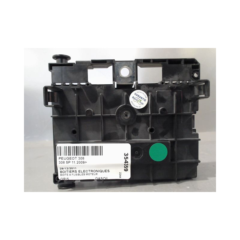 BOITE A FUSIBLES PEUGEOT 308 2009-
