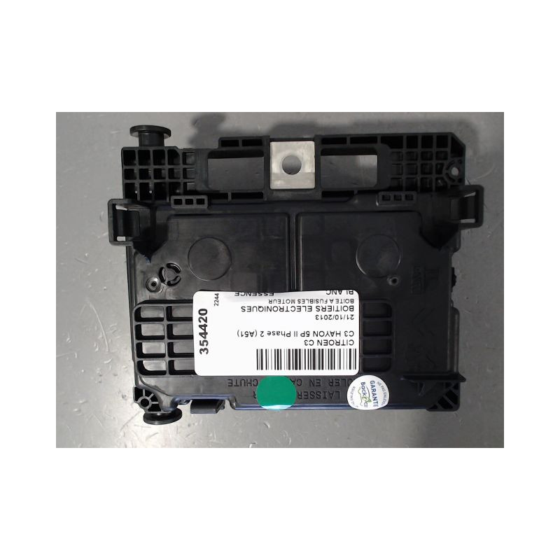 BOITE A FUSIBLES CITROEN C3 II Phase 2 (A51) 2013-2016
