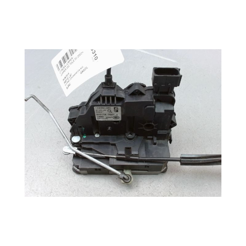 SYSTEME CONDAMNATION AVANT GAUCHE CITROEN JUMPER 33C TOLE 2002-
