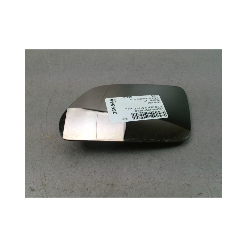 GLACE RETROVISEUR EXT G VOLKSWAGEN POLO IV Phase 2 2005-2009