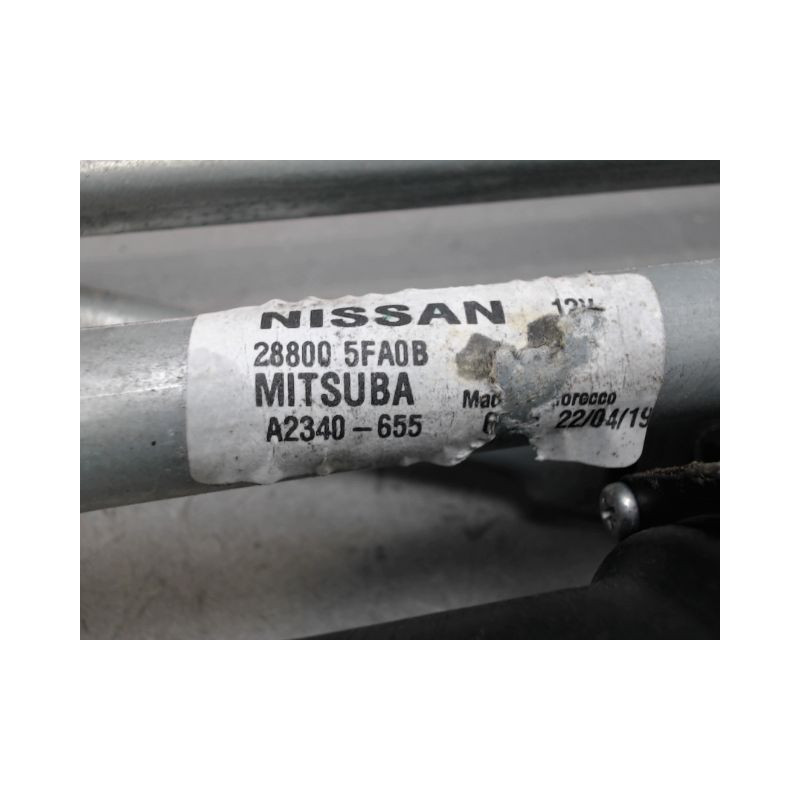 MECANISME ESSUIE-GLACE AVANT NISSAN MICRA