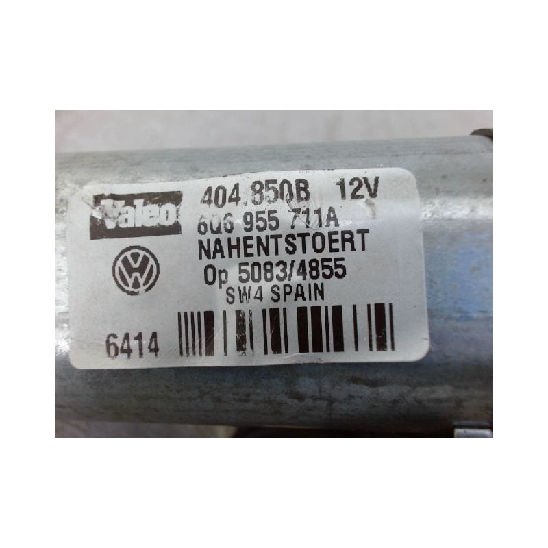 MECANISME ESSUIE-GLACE ARRIERE VOLKSWAGEN POLO