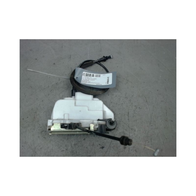 SYSTEME CONDAMNATION AVANT GAUCHE CITROEN C3 2002-2005