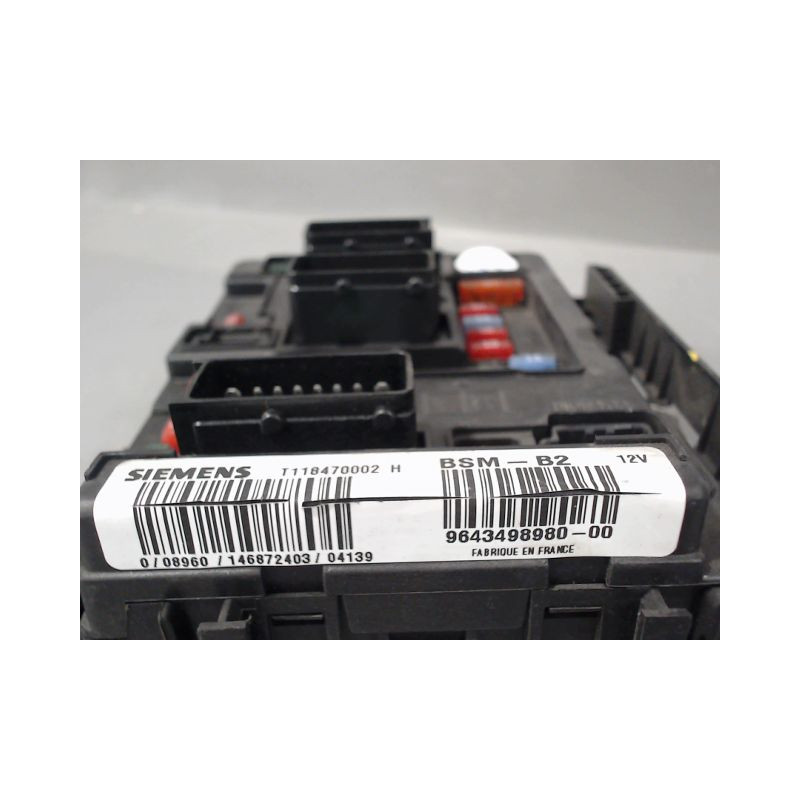 BOITE A FUSIBLES PEUGEOT 206 1998-2009