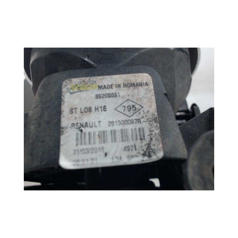 PHARE ANTIBROUILLARD AVANT GAUCHE RENAULT CLIO