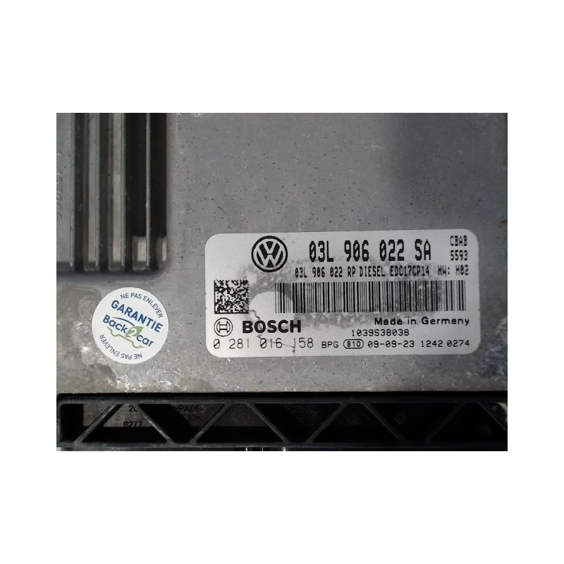 CALCULATEUR MOTEUR VOLKSWAGEN TIGUAN