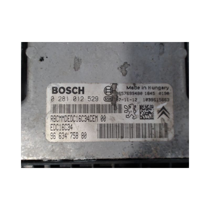 CALCULATEUR MOTEUR CITROEN C3