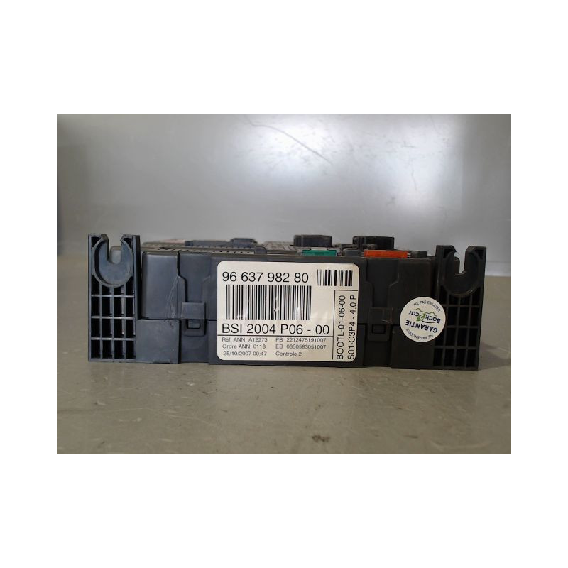 BOITIER GESTION HABITACLE PEUGEOT 207