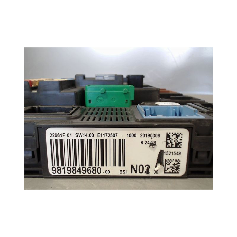 BOITIER GESTION HABITACLE PEUGEOT 208
