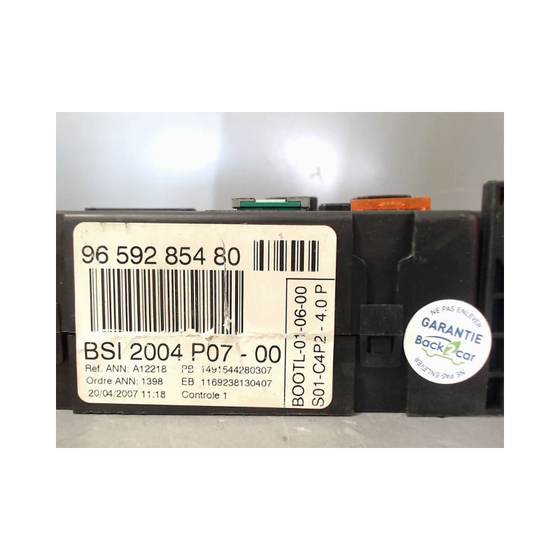 BOITIER GESTION HABITACLE PEUGEOT 207
