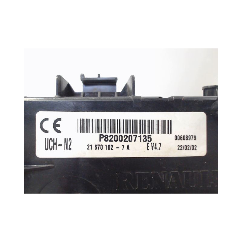 BOITIER GESTION HABITACLE RENAULT CLIO