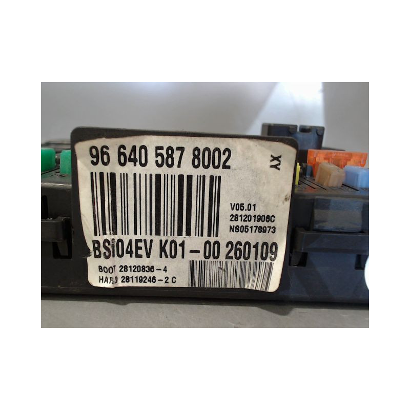 BOITIER GESTION HABITACLE CITROEN BERLINGO