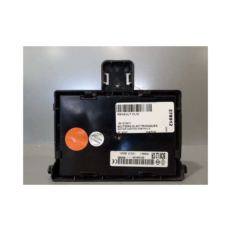 BOITIER GESTION HABITACLE RENAULT CLIO