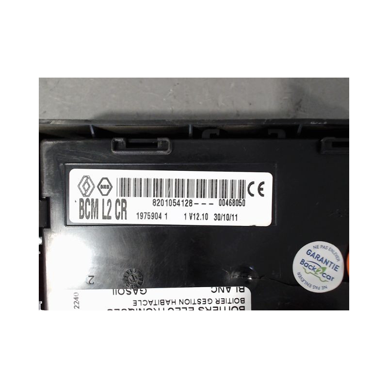 BOITIER GESTION HABITACLE RENAULT CLIO