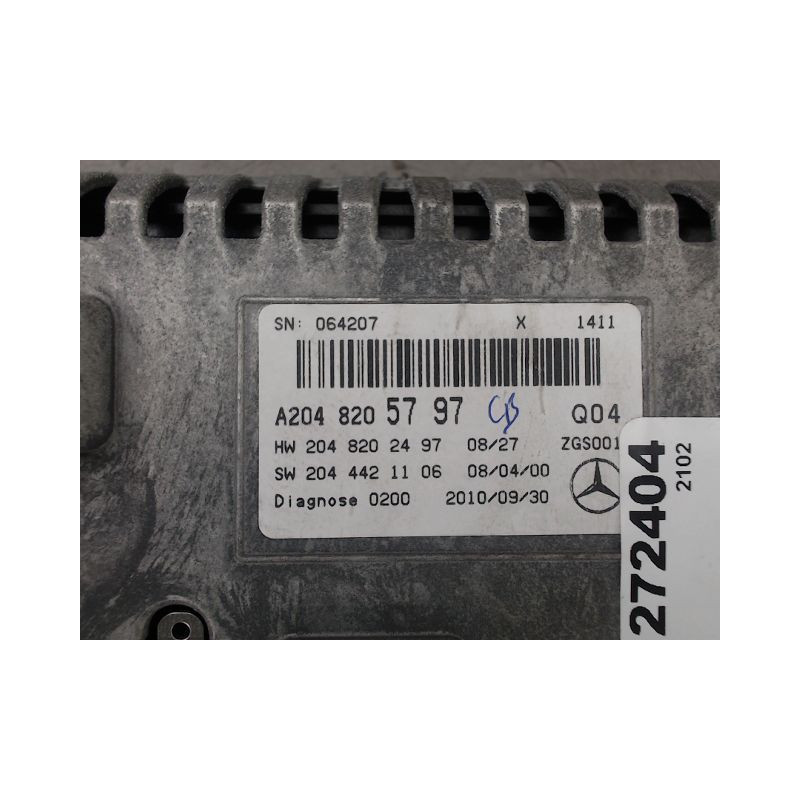 ECRAN GPS MERCEDES GLK