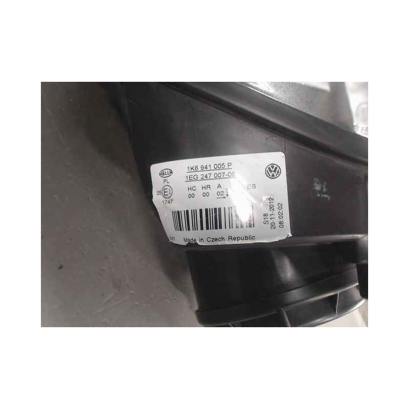 PHARE GAUCHE VOLKSWAGEN GOLF