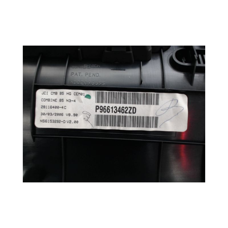 BLOC COMPTEURS CITROEN C4