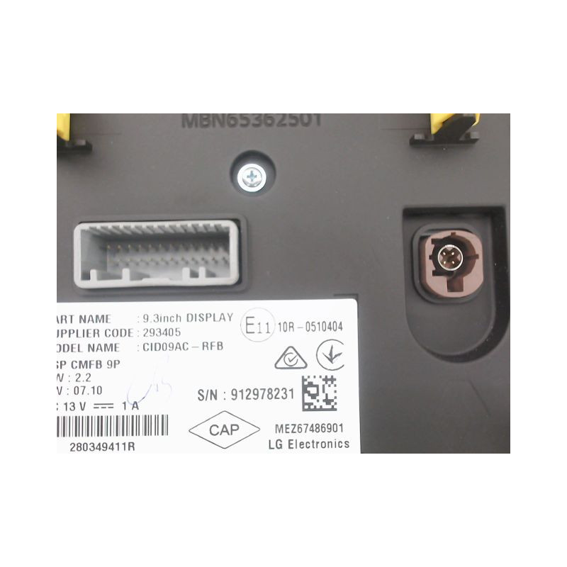 ECRAN GPS RENAULT CLIO