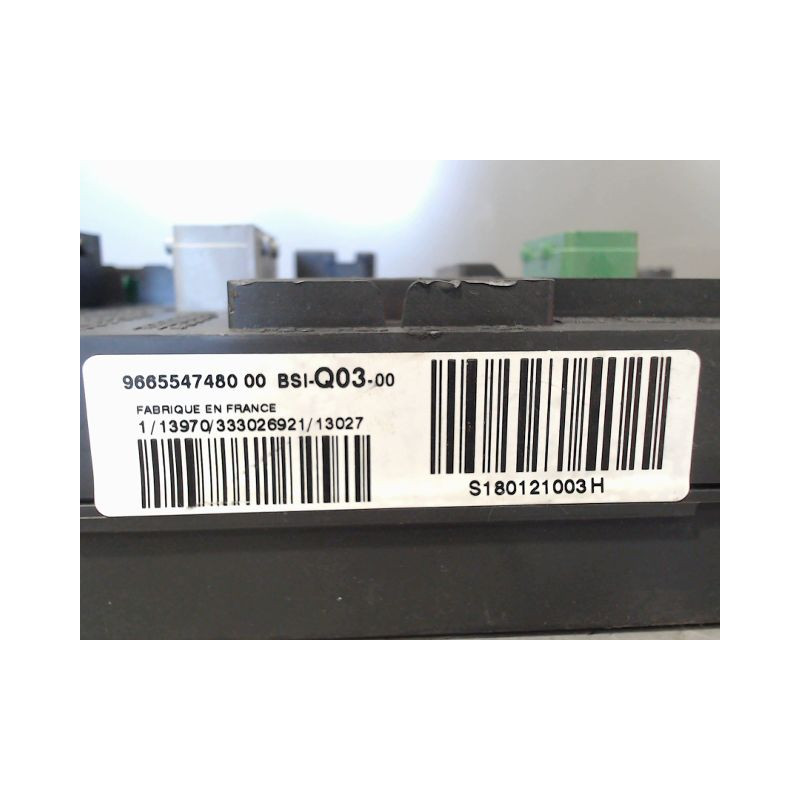 BOITIER GESTION HABITACLE CITROEN C4 II Phase 1 (B71) 2010-2015