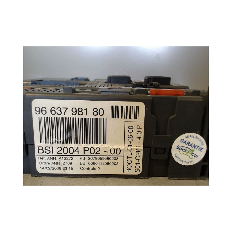 BOITIER GESTION HABITACLE PEUGEOT 308 I Phase 1 2007-2011