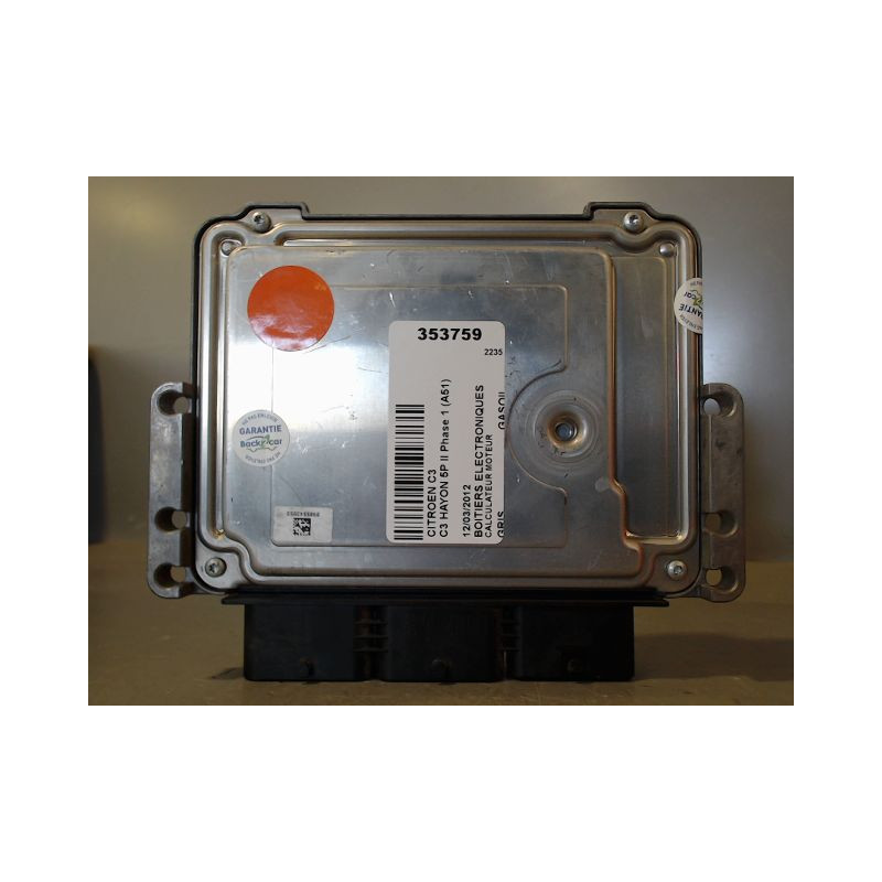 CALCULATEUR MOTEUR CITROEN C3 II Phase 1 (A51) 2009-2013