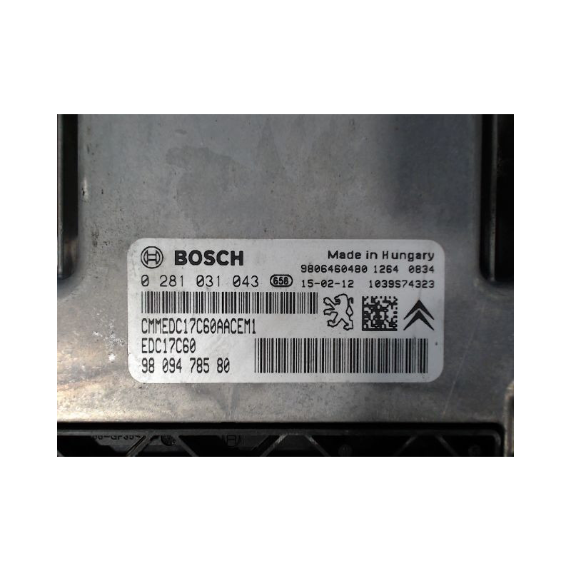 CALCULATEUR MOTEUR PEUGEOT 5008 2009-