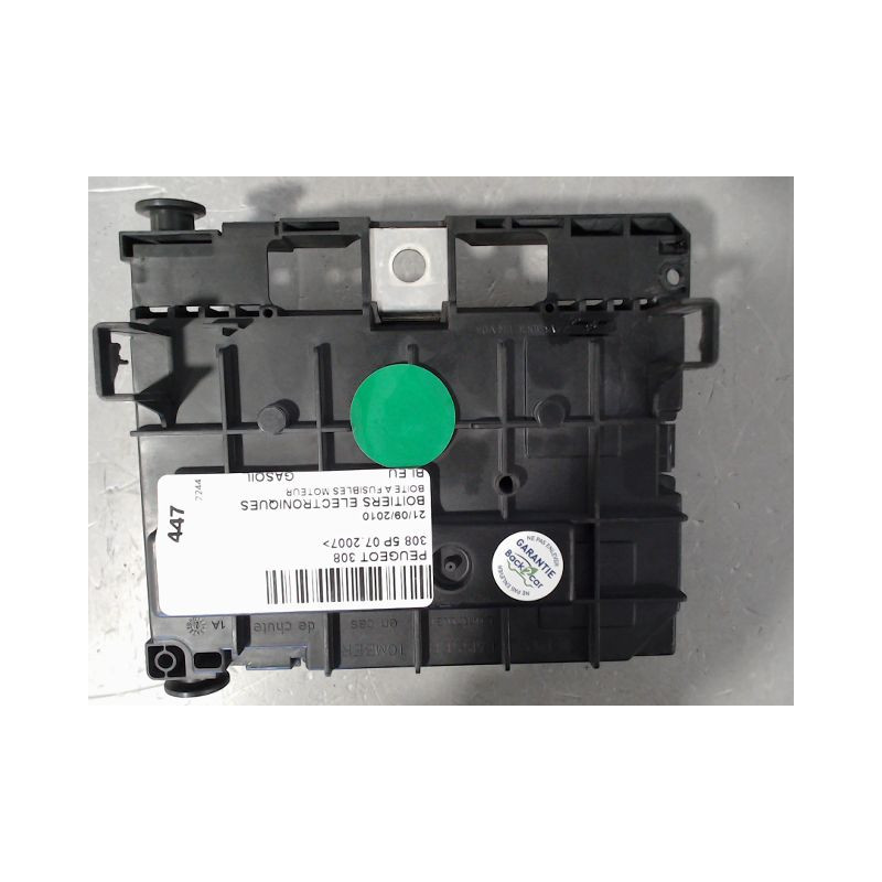 BOITE A FUSIBLES PEUGEOT 308 2007-