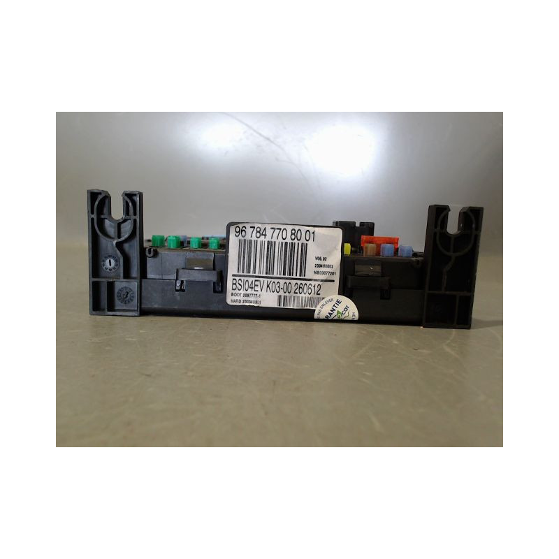 BOITIER GESTION HABITACLE CITROEN BERLINGO